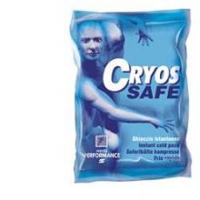 Cryos Safe Ghiaccio Istantaneo 18cm x 15cm Ghiaccio spray e borse del ghiaccio 