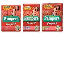 PAMPERS PANN EASY UP J 28PZ Pannolini 