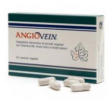 Angiovein 20 Capsule Vegetali Colesterolo e circolazione 