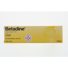 Betadine Gel 30g 10% Pomate, cerotti, garze e spray dermatologici 