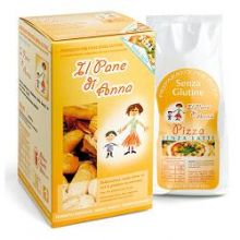 PANE ANNA PIZZA S/LATTE 500G Farine senza glutine 