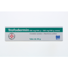 Trofodermin Crema dermatologica 30g 0,5%+0,5% Pomate, cerotti, garze e spray dermatologici 