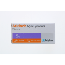 Aciclovir Mylan Crema 5%  Pomate, cerotti, garze e spray dermatologici 