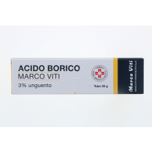 Acido Borico Marco Viti Unguento 30 g 3%  Pomate, cerotti, garze e spray dermatologici 