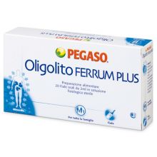 OLIGOLITO FERRUM PLUS 20 FIALE DA 2ML Oligoterapia 