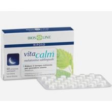 Vitacalm Melatonina 60 Compresse Sublinguali Calmanti e sonno 