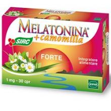 Melatonina Forte + Camomilla 30 Compresse Calmanti e sonno 