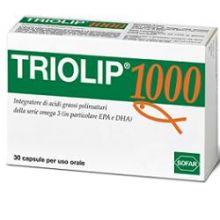 Triolip 1000 30 Capsule Colesterolo e circolazione 