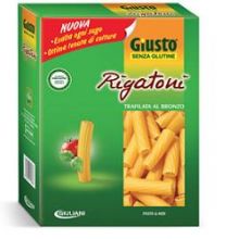 GIUSTO SENZA GLUTINE RIGATONI 500G Pasta senza glutine 