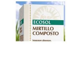 MIRTILLO COMPOSTO ECOSOL 60 COMPRESSE Digestione e Depurazione 