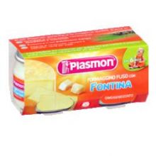 PLASMON OMOG FONTINA 80GX2PZ Omogeneizzati di formaggi 
