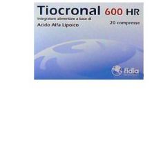 Tiocronal 600 HR 20 compresse Antiossidanti 