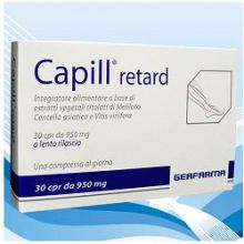 CAPILL RETARD 30 COMPRESSE Colesterolo e circolazione 