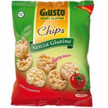 GIUSTO SENZA GLUTINE CHIPS GUSTO PIZZA 30G Altri alimenti senza glutine 