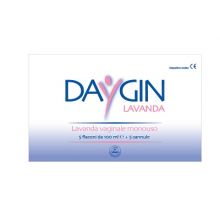 Daygin Lavanda Vaginale 5 Flaconi 100ml + 5 Cannule Lavande vaginali 