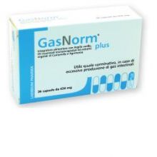 Gasnorm Plus 36 Capsule Da 650mg Digestione e Depurazione 