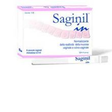 SAGINIL IN CANNULA VAGINALE 4,5 ML 5 PEZZI Creme e gel vaginali 