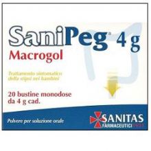 SANIPEG 10G 20BUSTE Prodotti per intestino e stomaco 