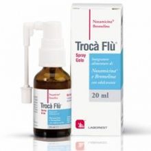 TROCA FLU SPRAY GOLA 20ML Prodotti per gola, bocca e labbra 
