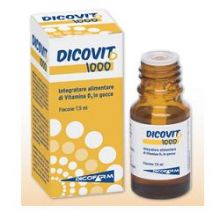 Dicovit D 1000 Gocce 7,5ml Prevenzione e benessere 