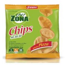 Enerzona Chips Gusto Pizza Sacchetto da 23g Alimenti sostitutivi 