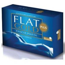 Flat Gold Plus Pancia Piatta 24 Compresse Digestione e Depurazione 