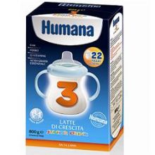 HUMANA 3 JUNIOR DRINK 800G Latte per bambini 