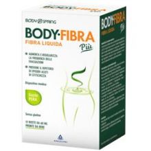 Body Spring Body Fibra Più Gusto Pera 12 Bustine 60ml Digestione e Depurazione 