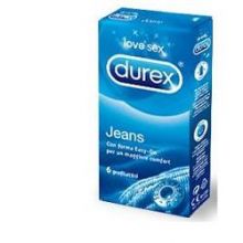 Durex Jeans Easy-On 6 Pezzi Preservativi 