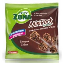 Enerzona Minirock Gusto Cioccolato al Latte Minipack 24g Alimenti sostitutivi 