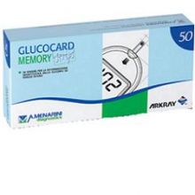 Glucocard Memory Strips 50 Strisce Strisce glicemia 