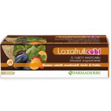 Laxafruit 15 Cubetti Masticabili Da 10g Digestione e Depurazione 