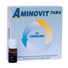 Aminovit Fama Carnosina 10 Flaconcini Multivitaminici 