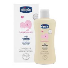 Chicco Baby Moments Olio Massaggio Corpo e Capelli 200ml Detergenti per neonati e bambini 