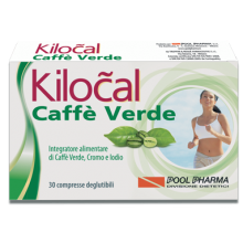 Kilocal Caffè Verde 30 Compresse Controllo del peso 