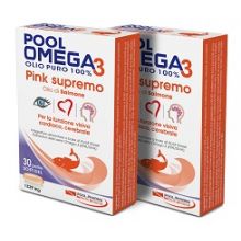 POOL OMEGA3 PINK SUPREMO 30CPS Omega 3, 6 e 9 