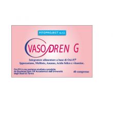 Vasodren G 40 Compresse Colesterolo e circolazione 