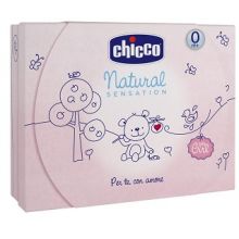 CHICCO COSMETICI NATURAL SENSATION COFANETTO REGALO GIRL GRANDE ROSA Giochi per neonati e bambini 