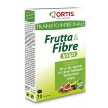 FRUTTA E FIBRE NO GAS 30CPR Regolarità intestinale e problemi di stomaco 