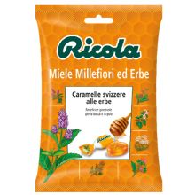 RICOLA MIELE MILLEFIORI/ERB75G Caramelle e gomme da masticare 