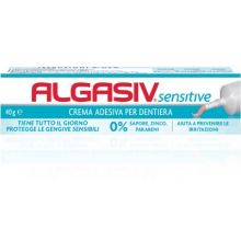 Algasiv Sensitive Crema Adesiva per Dentiera 40g Prodotti per dentiere e protesi dentarie 