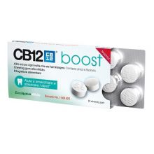 CB12 Boost Eucalyptus White 10 Gomme da Masticare Spray per l'alito e chewing gum 