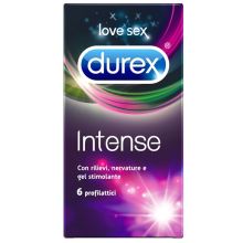 Durex Intense Profilattici 6 Pezzi Preservativi 