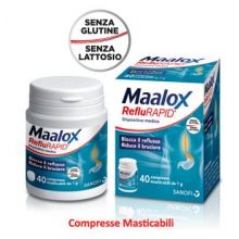 MAALOX REFLURAPID 40CPR PROMO Regolarità intestinale e problemi di stomaco 