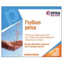 Psyllium Pensa 12 Bustine Regolarità intestinale e problemi di stomaco 