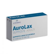 Aurolax Adulti 18 Supposte Regolarità intestinale e problemi di stomaco 