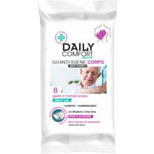 Daily Comfort Senior Maxi Guanti Igiene Corpo 8 Pezzi Altri prodotti per il corpo 