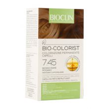 Bioclin Bio Colorist 7.45 Biondo Rame Mogano Tinte per capelli 