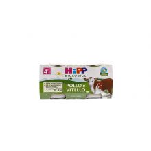 HIPP BIO OMOG VITEL/POL 2X80G Omogeneizzati di carne 