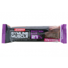 Enervit Gymline Muscle Protein Bar 27% Gianduia 45g Barrette energetiche 